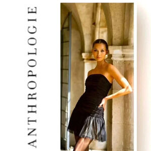 - Anthropologie black Hutch Raney dress- size 0 $275